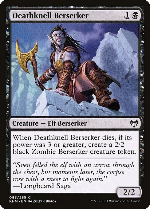 Deathknell Berserker [Foil]