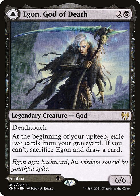 Egon, God of Death // Throne of Death [Foil]