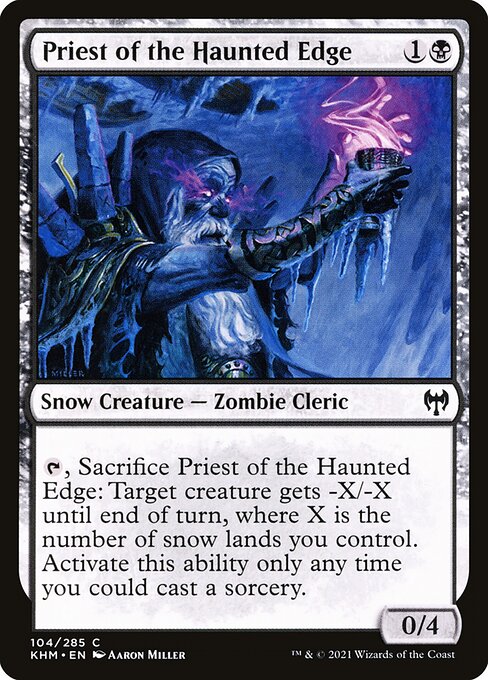 Priest of the Haunted Edge [Foil]