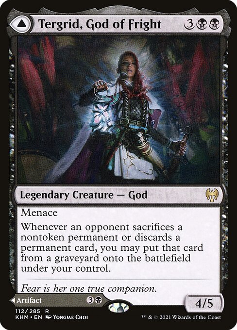 Tergrid, God of Fright // Tergrid's Lantern [Foil]