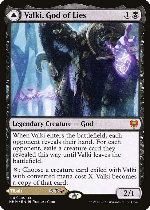 Valki, God of Lies // Tibalt, Cosmic Impostor [Foil]