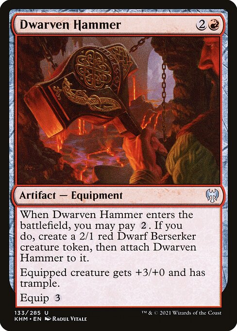 Dwarven Hammer [Foil]