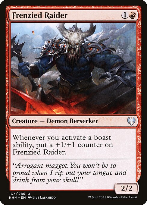 Frenzied Raider [Foil]