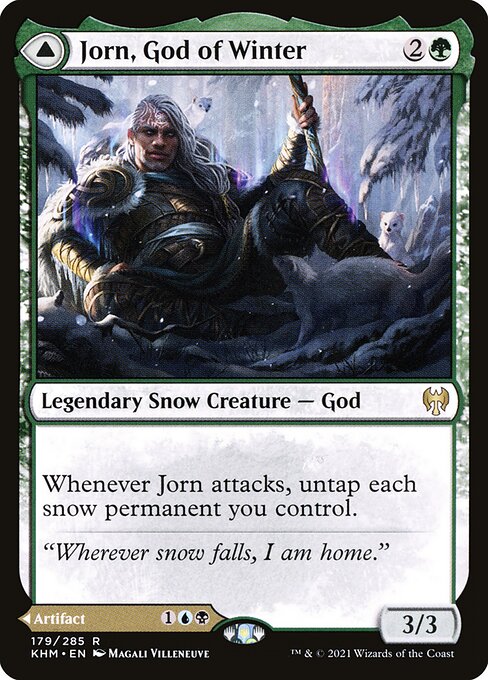 Jorn, God of Winter // Kaldring, the Rimestaff [Foil]
