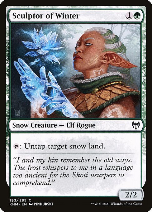 Sculptor of Winter [Foil]