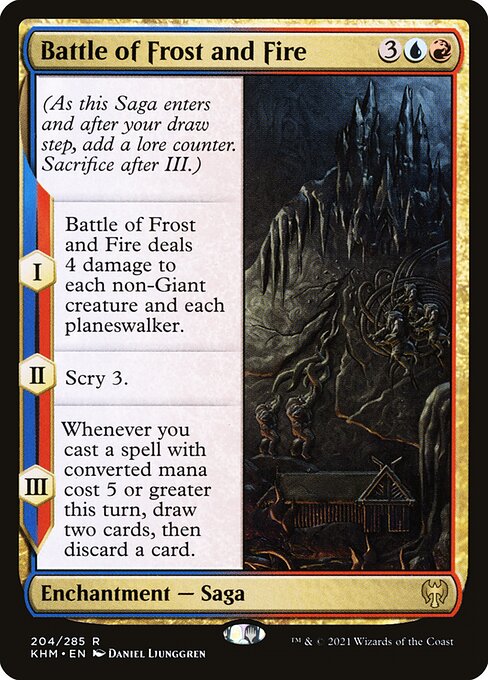 Battle of Frost and Fire [Foil]
