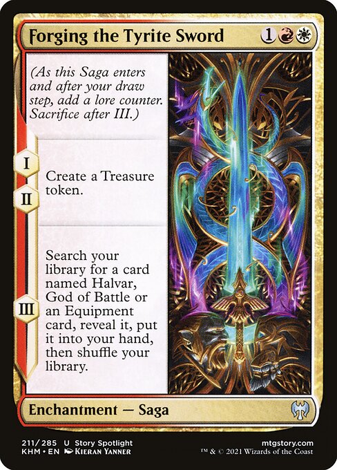 Forging the Tyrite Sword [Foil]
