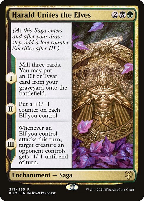 Harald Unites the Elves [Foil]