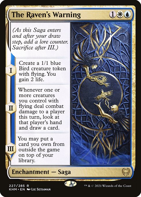 The Raven's Warning [Foil]
