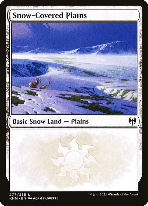 Snow-Covered Plains [Foil]