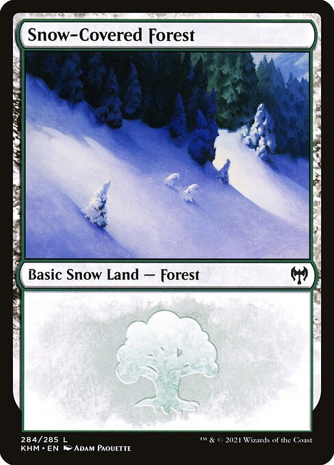Snow-Covered Forest [Foil]