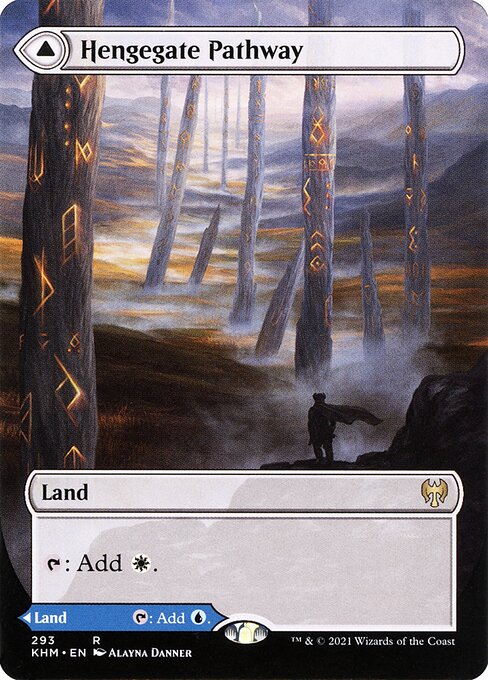 Hengegate Pathway // Mistgate Pathway [Borderless Foil]