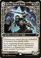 Halvar, God of Battle // Sword of the Realms [Showcase]
