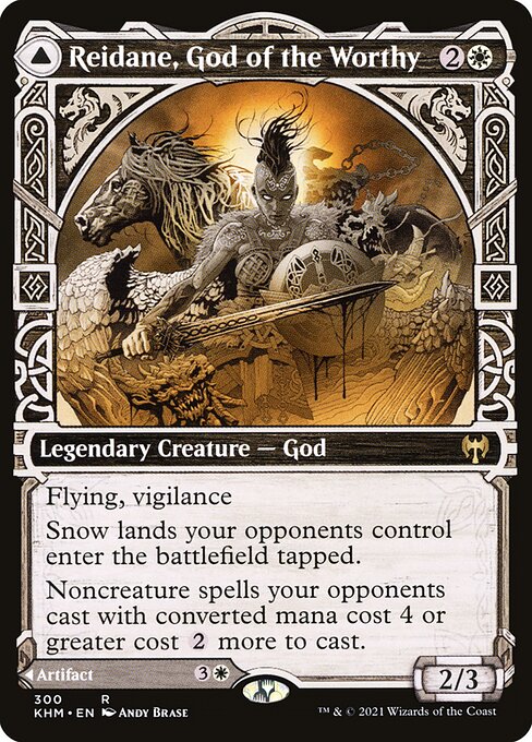 Reidane, God of the Worthy // Valkmira, Protector's Shield [Showcase]