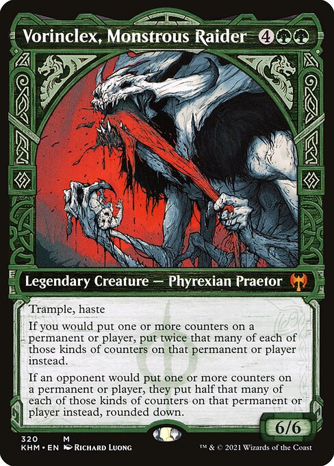 Vorinclex, Monstrous Raider [Phyrexian Showcase Foil]