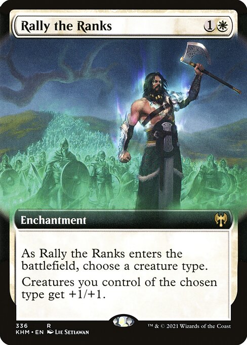 Rally the Ranks [Extended Artwork Foil]