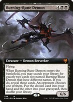Burning-Rune Demon [Extended Artwork]