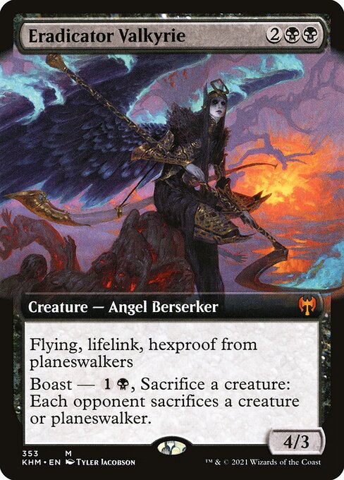 Eradicator Valkyrie [Extended Artwork Foil]