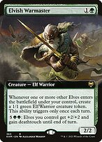 Elvish Warmaster [Extended Artwork]