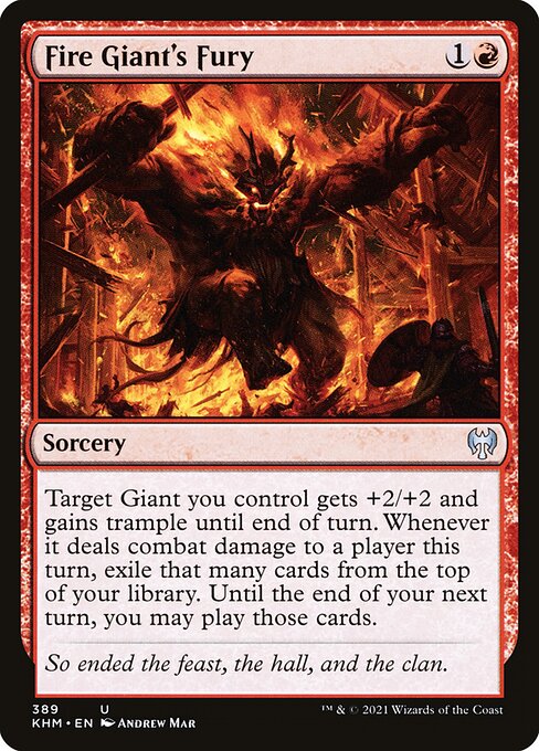 Fire Giant's Fury [Foil]