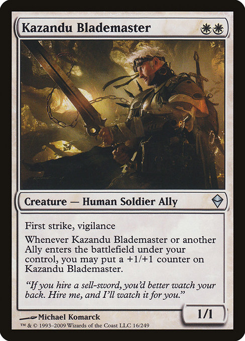 Kazandu Blademaster [EX]
