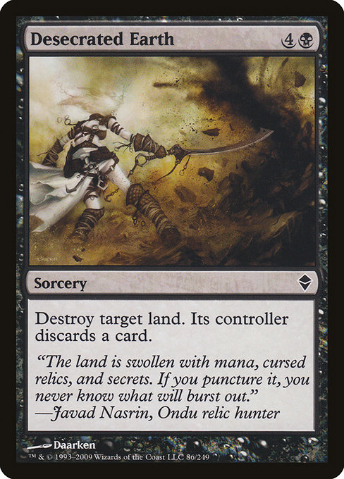 Desecrated Earth [Foil]