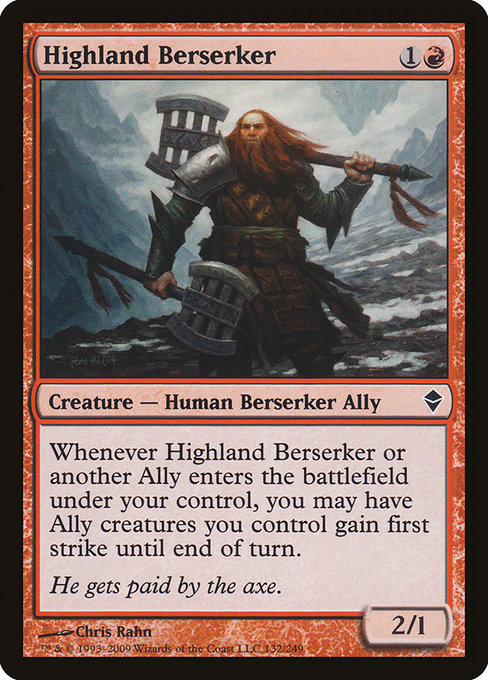 Highland Berserker [Foil]