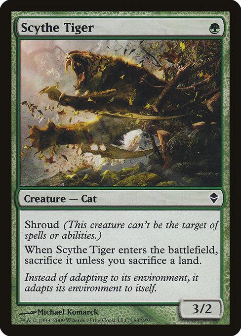 Scythe Tiger [Foil]
