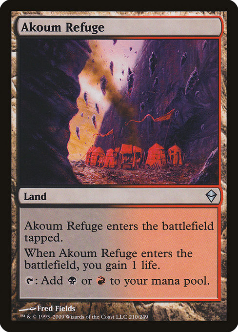 Akoum Refuge [Foil]