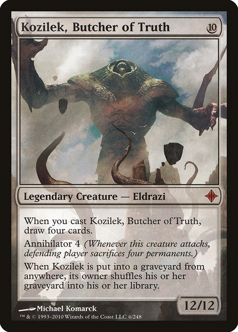 Kozilek, Butcher of Truth [Foil]