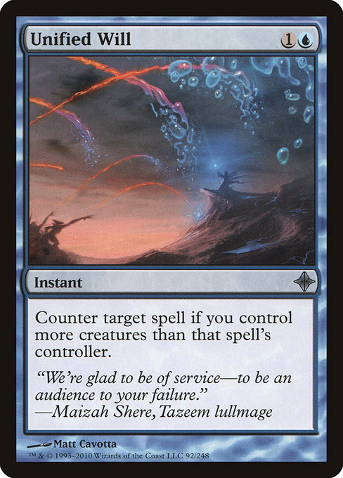 Unified Will [Foil]