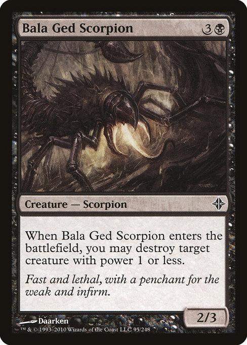 Bala Ged Scorpion [Foil]