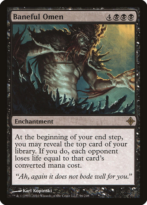 Baneful Omen [Foil]