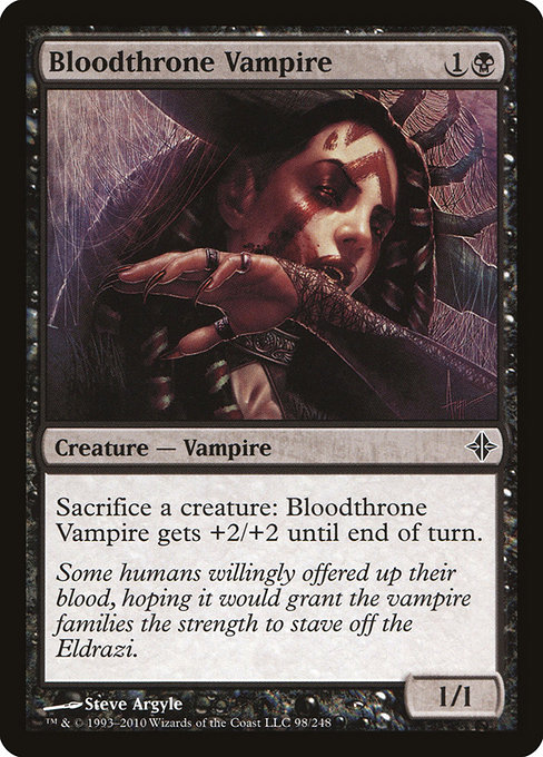 Bloodthrone Vampire [Foil]