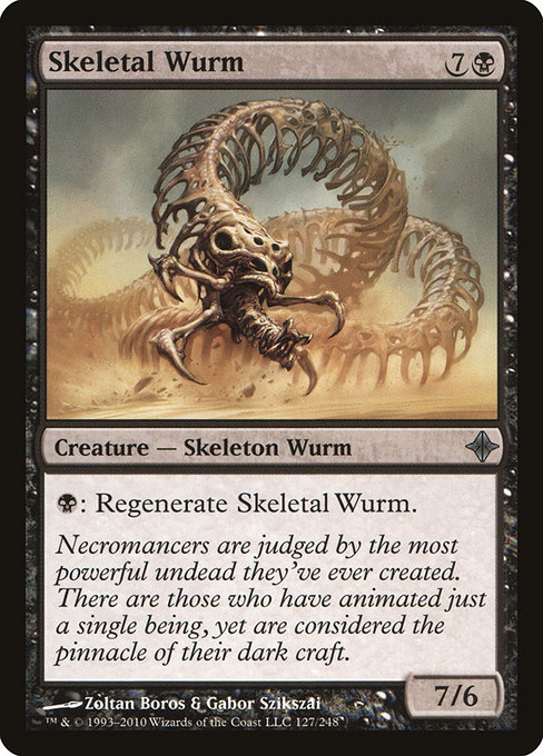 Skeletal Wurm [Foil]