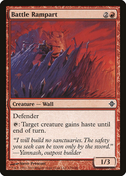 Battle Rampart [Foil]