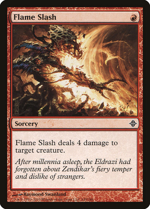 Flame Slash [Foil]