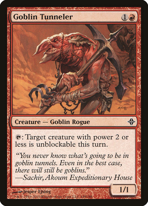 Goblin Tunneler [Foil]
