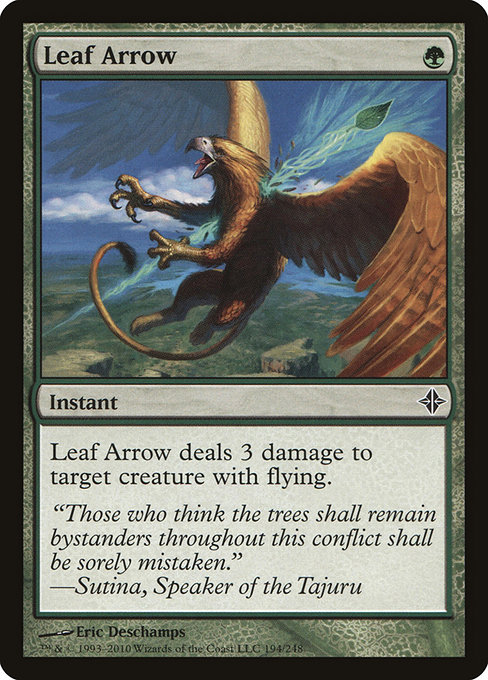 Leaf Arrow [Foil]