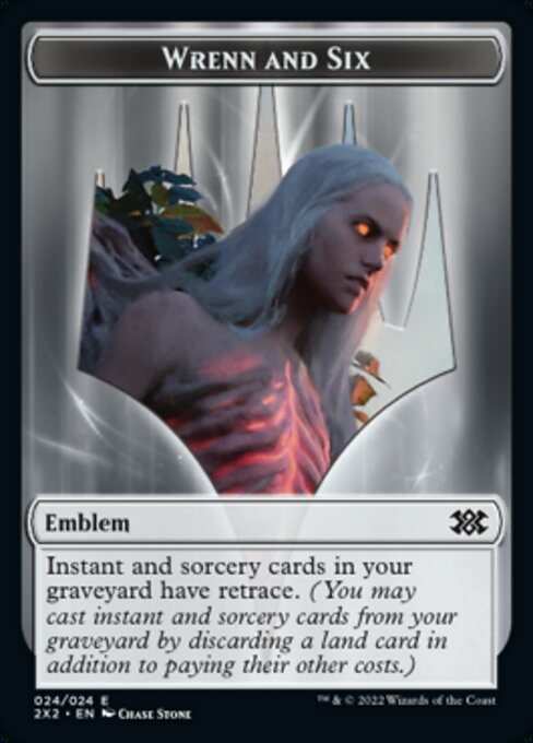 Wrenn and Six Emblem Token T2X2