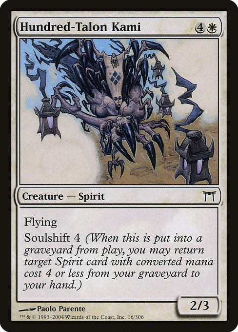 Hundred-Talon Kami [Foil]