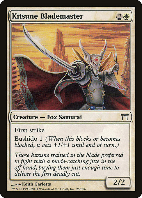 Kitsune Blademaster [Foil]
