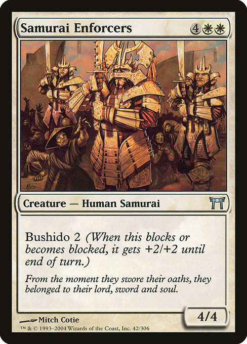 Samurai Enforcers [Foil]