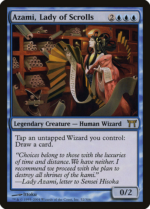 Azami, Lady of Scrolls [Foil]