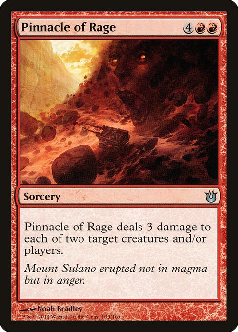 Pinnacle of Rage [Foil]