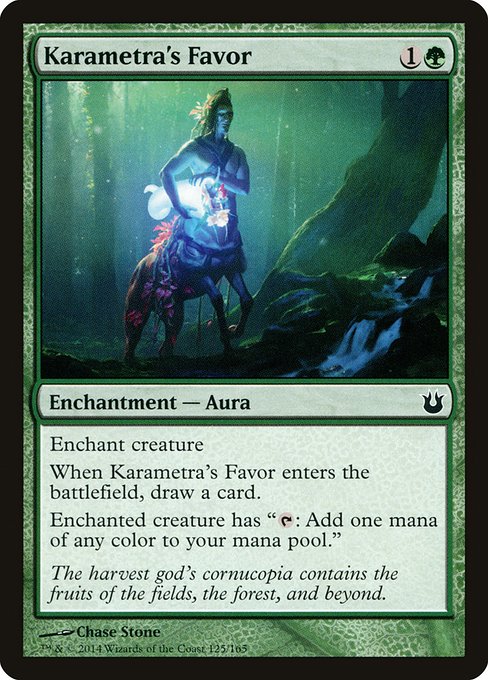 Karametra's Favor [Foil]