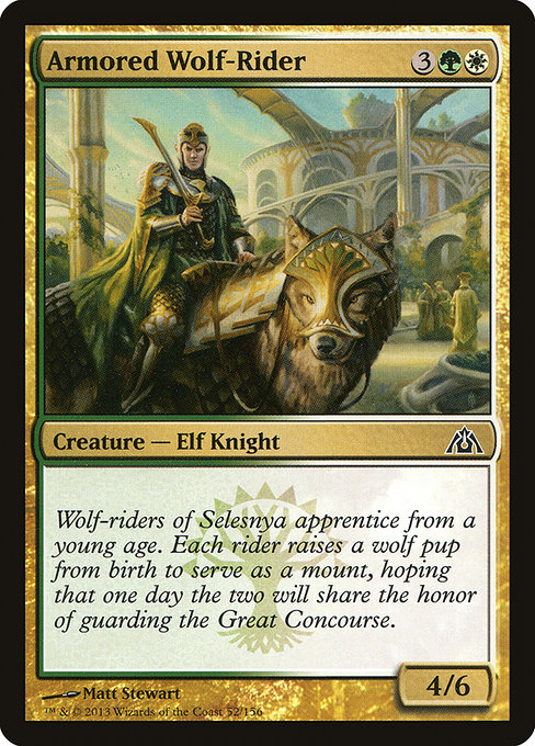 Armored Wolf-Rider [Foil]