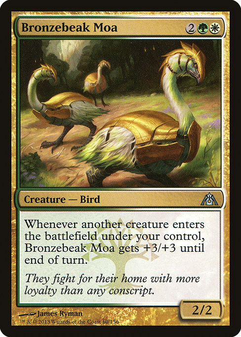 Bronzebeak Moa [Foil]
