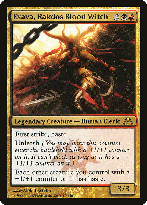 Exava, Rakdos Blood Witch [Foil]