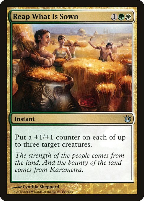 Reap What Is Sown [Foil]